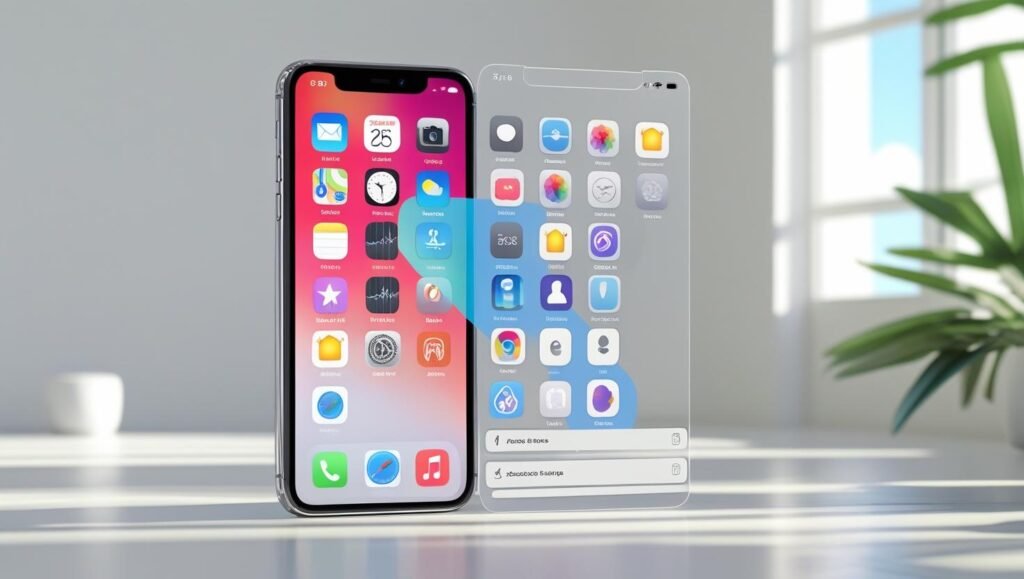 iphone's ios 26 interface
